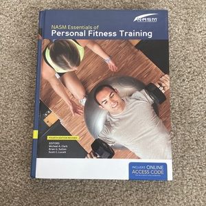 NASM Essentials of Personal Fitness Training Book, 4th edition